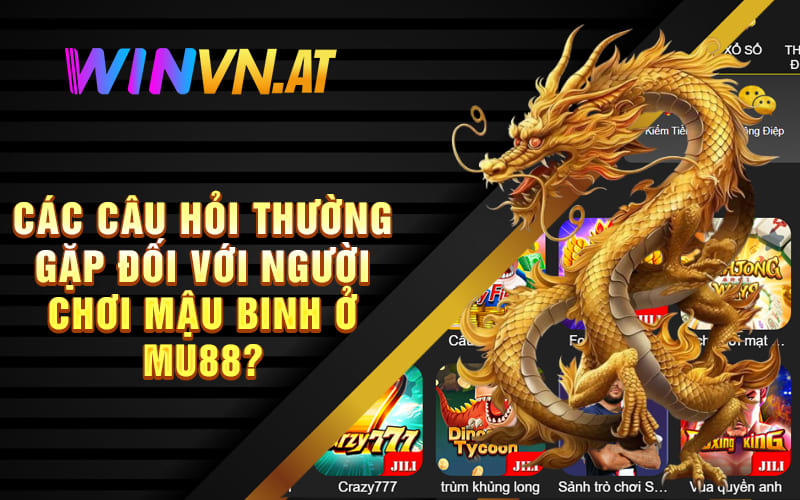 Các câu hỏi thường gặp đối với người chơi Mậu Binh ở Mu88? Các câu hỏi thường gặp đối với người chơi Mậu Binh ở Mu88?